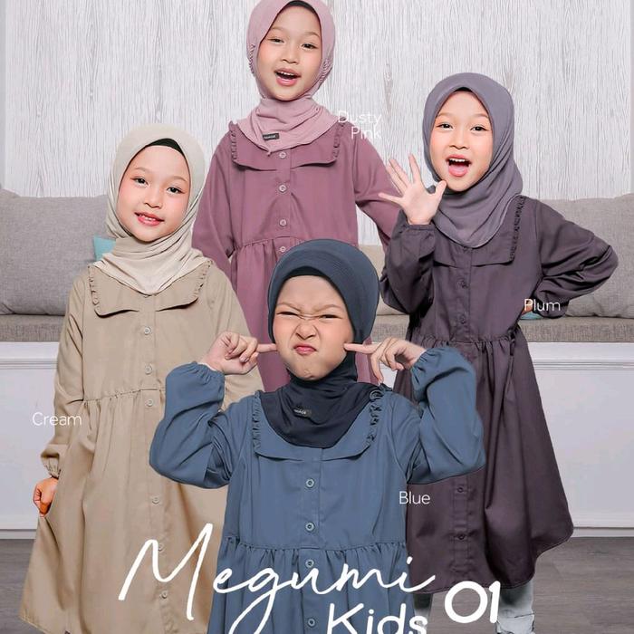 ETHICA MEGUMI KIDS 01 TUNIK ANAK POLOS ORIGINAL