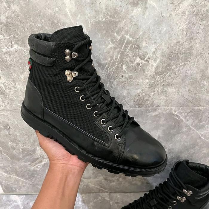 Sepatu GUCCI Original Boots Formal Casual bekas second prelov