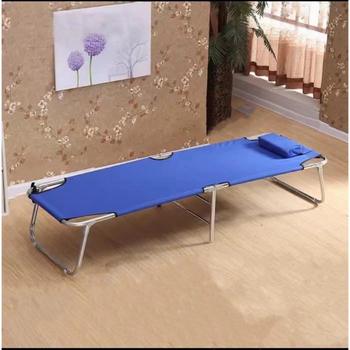 Highline Ranjang Lipat Velbed Folding Bed Ranjang Lipat Portable Ranjang Camping Piknik