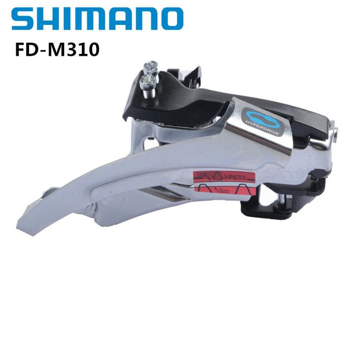 Shimano Altus M310 Derailleur depan 3 kecepatan, sepeda gunung MTB FD