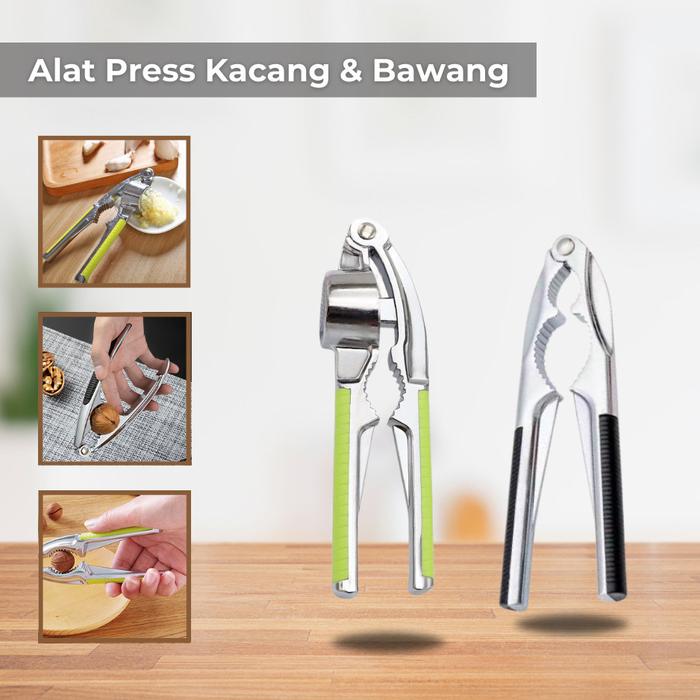 Alat Pembuka Cangkang Pemecah Kacang Walnut Penghancur Bawang Putih Pemecah Cangkang Kepiting Jepita