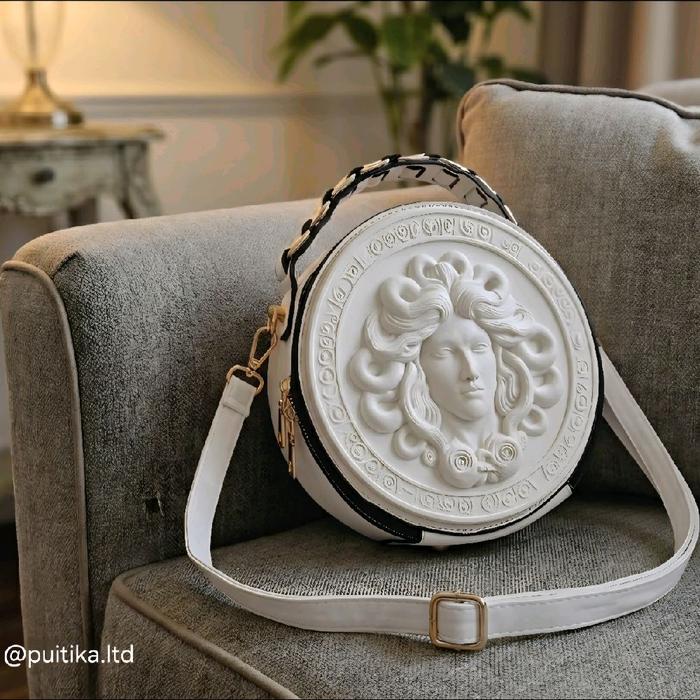 Tas Selempang 3d Relief Medusa - Sling Bag Wanita - Slingbag 3d Relief