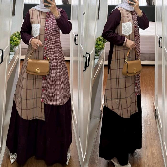 Gamis modern Syaina ori by semut