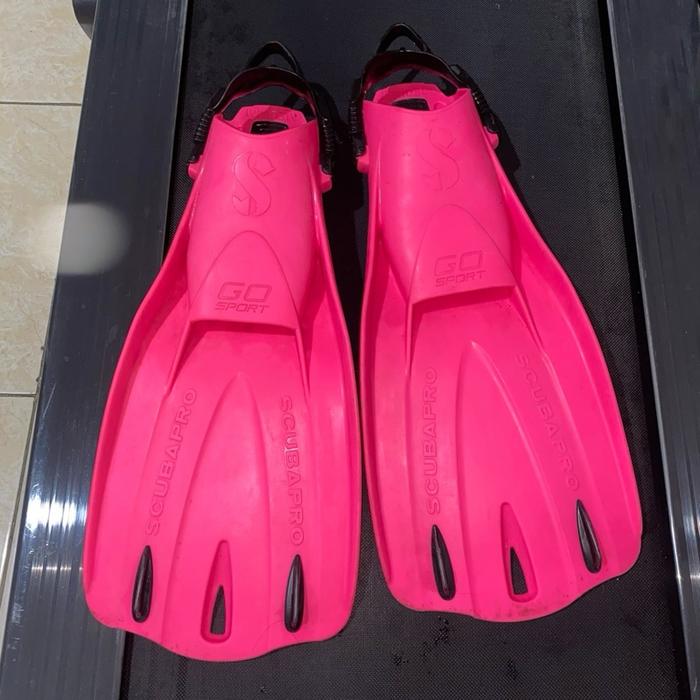 Scubapro go sport open heels fins