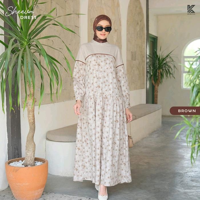 Busana Muslimah Gamis Ready Sheva Korina Terbaru