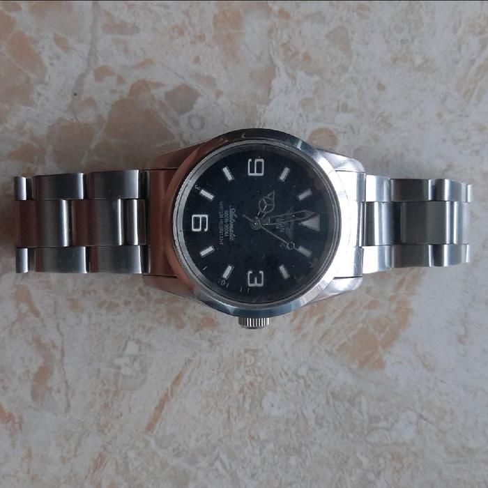 Jam Elgin USA Automatic Treasure Ref# FK-979S-D retro antik Hidup normal Obat Tampan Koleksi keren n