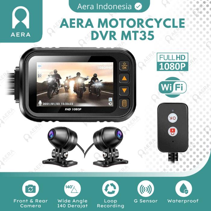 Motorcycle Dvr | Kamera Perekam Motor | Motorcycle Recorder MT35 MT83B | Dashcam Motor