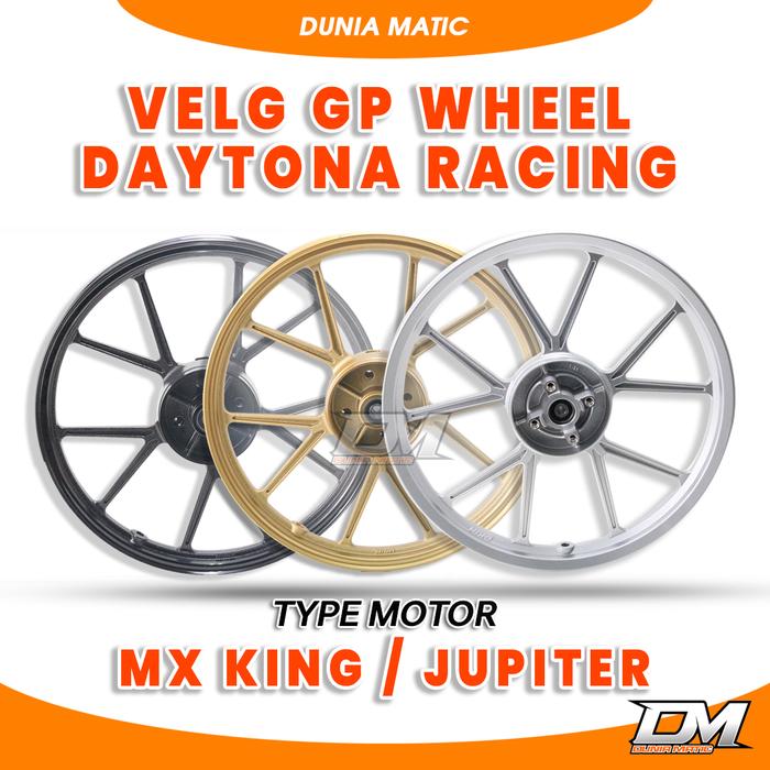 VELG GP WHEEL DAYTONA RACING ORIGINAL MX KING JUPITER DISC / TROMOL ORIGINAL