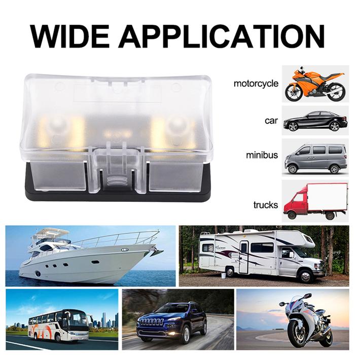 Car Auto Fuse Holder 100A 150A 200A 300A Fusible Link Fuse With LED