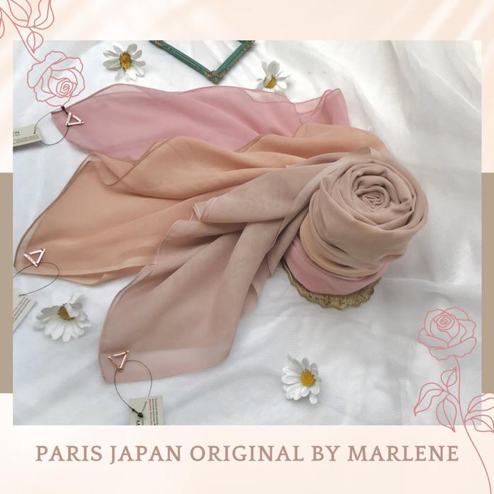 Paris Japan Segiempat Hijab Marlene