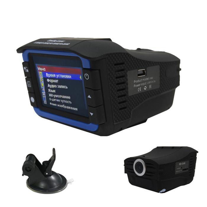 VG3 2 in 1 Dashboard Cam Radar Detector English Russian