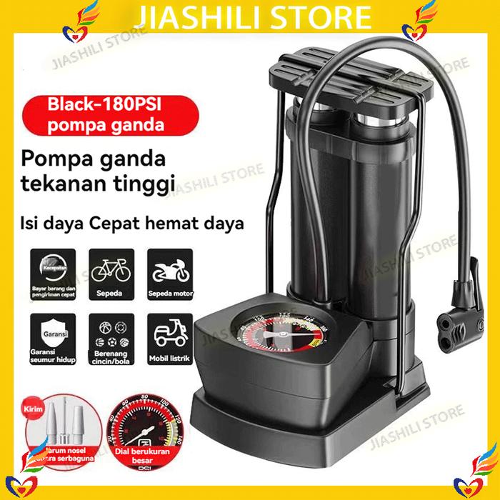 Pompa Ban - pompa injak ban motor - pompa angin speeds - pompa ban sepeda dan motor - pompa ban mobi