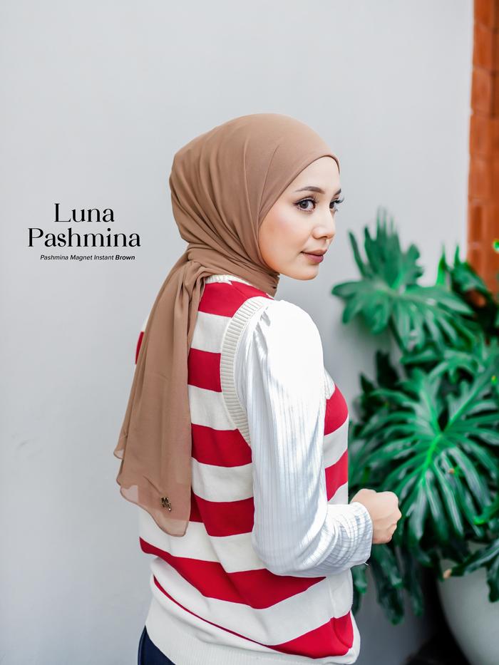 Monel - Hijab Pashmina instan - Luna pashmina