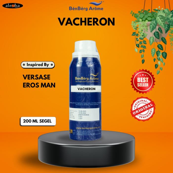 BIBIT PARFUM MURNI VACHERON / VERSACE EROS MAN (BENBERG) 200ML SEGEL