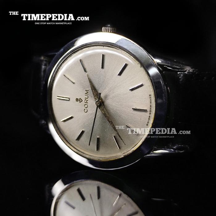 RARE!! Corum Vintage 1970s  AUTOMATIC Winding, Classic Silver Dial –Very Good Conditions