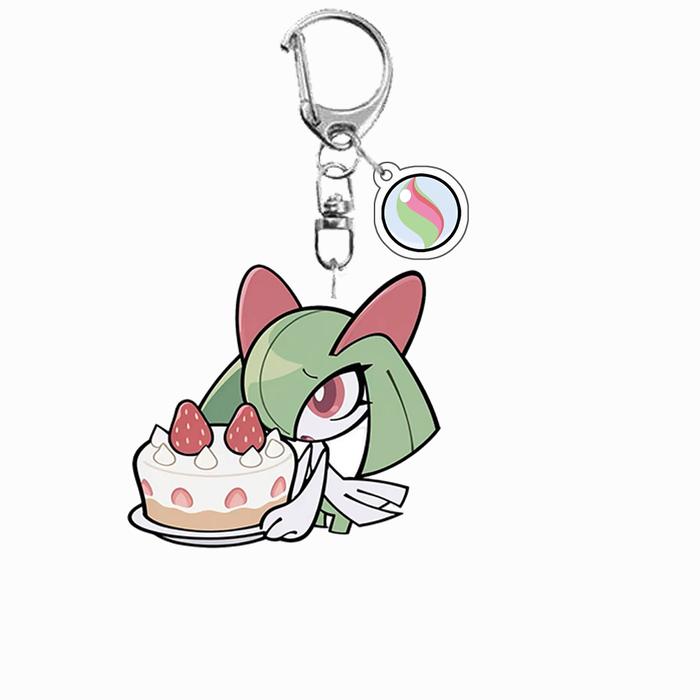 Acrylic Keychain Ornament Anime Cartoon For Gardevoir Key Chain Accessories Backpack Pendant Decorat