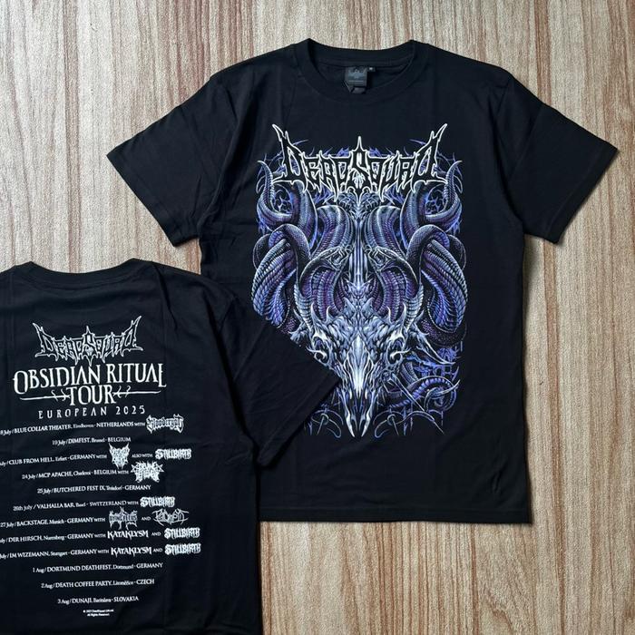 [HOT] T-shirt Deadsquad - Obsidian Ritual Tour European 2025