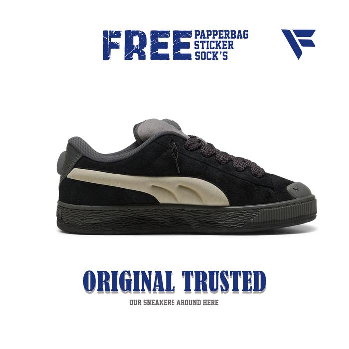 Puma Suede XL Black Shadow Grey Original