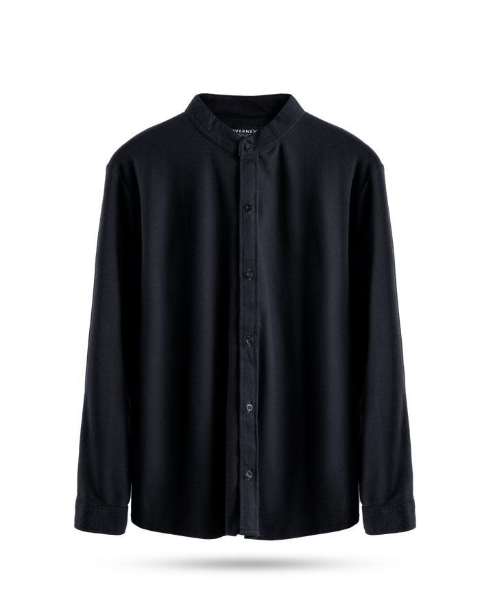 Eiger - EVERNEXT - Kemeja Polos Pria Baju Kemeja Muslim Koko Pria Kemeja Shanghai Lengan Panjang Pri