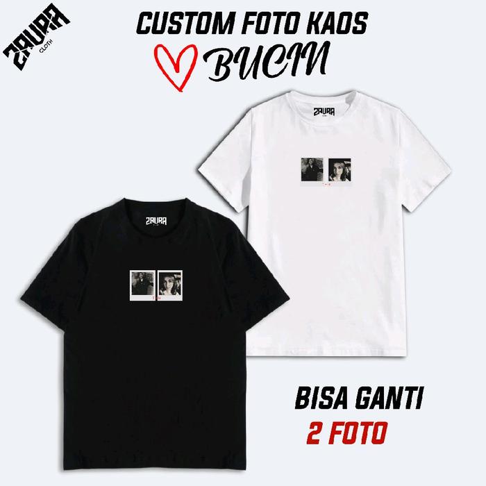 ZAURA CLOTH _ Kaos Custom Bucin Couple   I Love My T-shirt (Pria & Wanita) | Kaos Cotton  Combed 24s