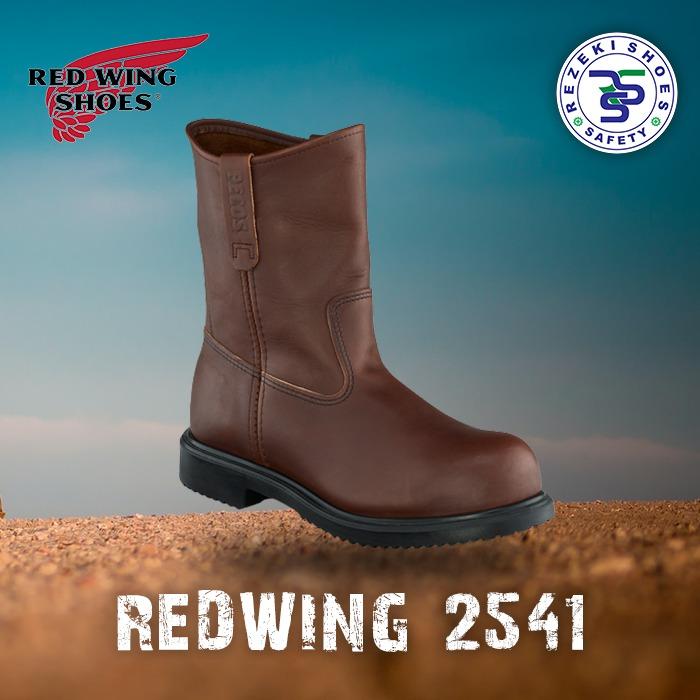 REDWING 2541 Sepatu Safety Boots Original Made In USA - SEPATU SAFETY REDWING 2541