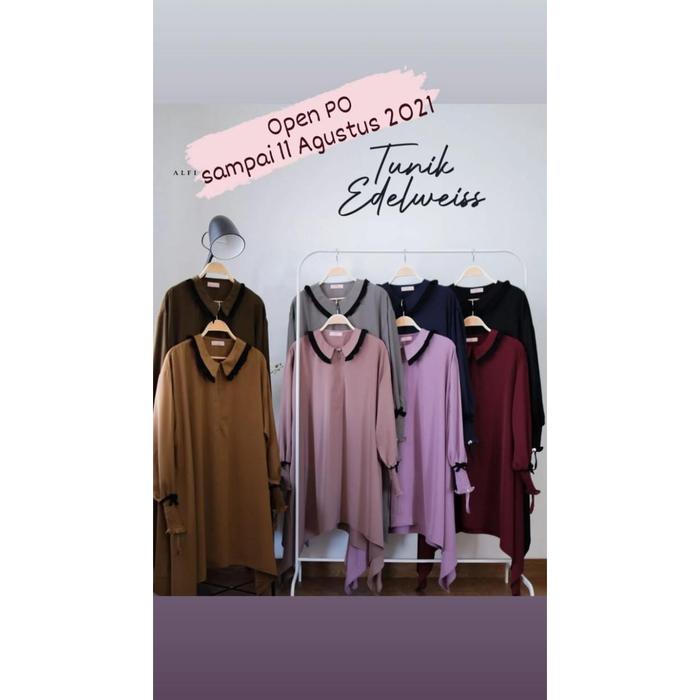 Gamis Edelweiss By Alfi Huraiyah