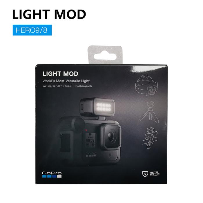 GOPRO Light Mod | Magnetic Swivel Clip | Zeus Mini Collection