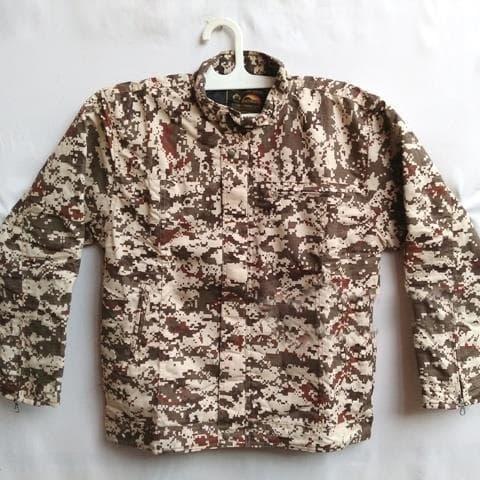 Jaket Golpi loreng tentara model gurun Desert XXL Jacket army USA