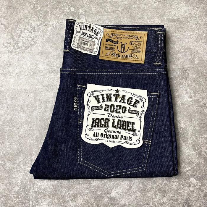 Celana Selvedge Denim Jack Label Original Celana Denim Selvedge Accent 14oz