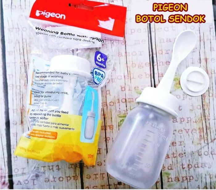 BOTOL SENDOK PIGEON 120 ML