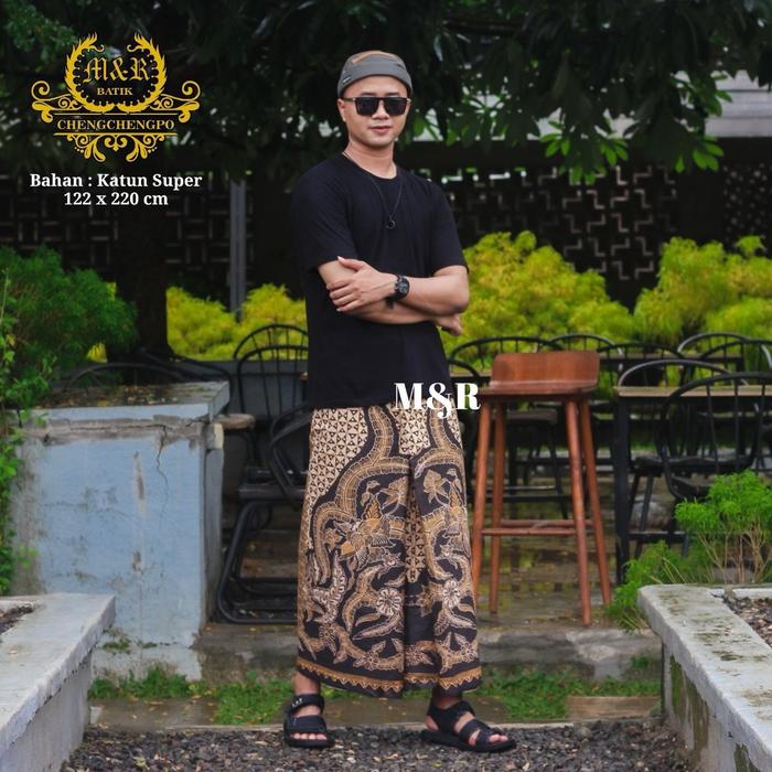 Sarung Batik Katun Konstruksi Maksimal Motif Wirosat 2 Original Pekalongan