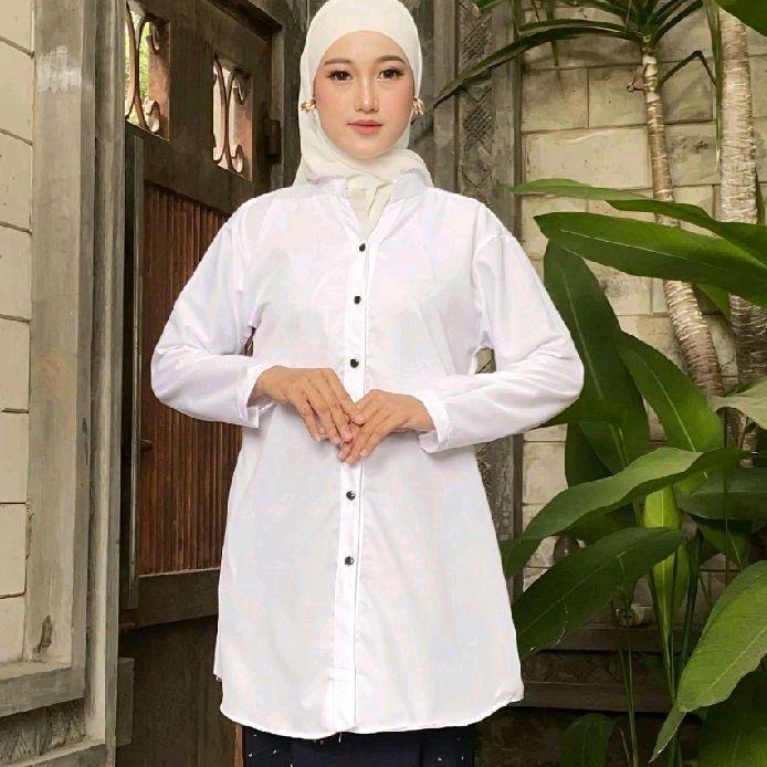 kemeja tunik/kemeja wanita/kemeja santri moderen/atasan wanita/atasan remaja/baju atasan wanita/tuni