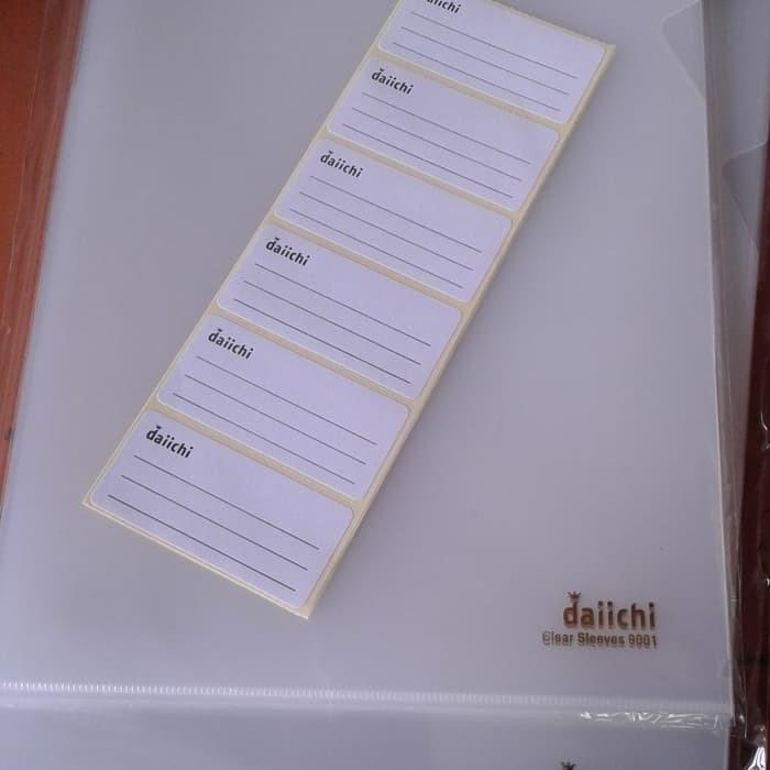 12 PC MAP L DAIICHI CLEAR SLEEVES 9001 A4