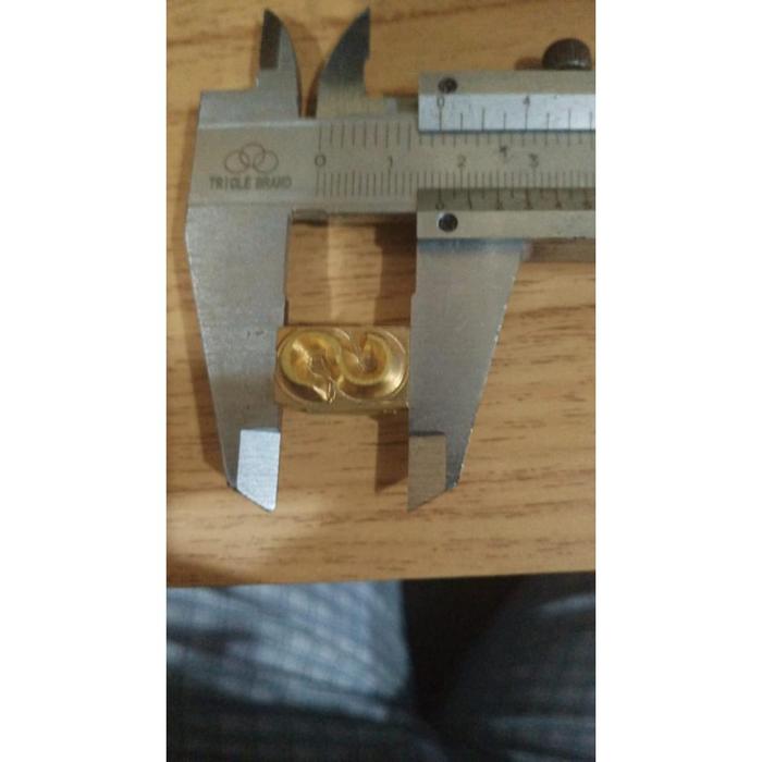 HURUF DAN ANGKA ALAT STEMPEL BAN LISTRIK