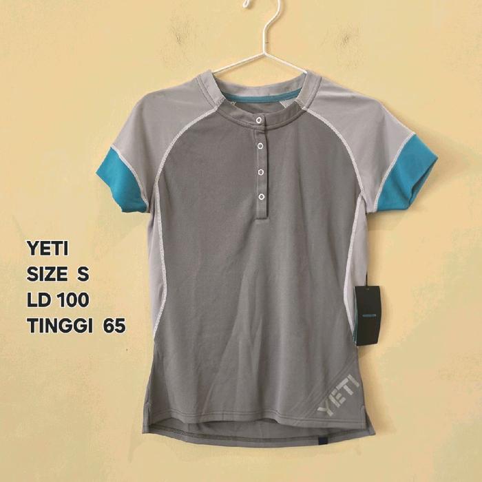 z277.  (New) YETI 1Set Pakaian Bersepeda Untuk Wanita Authentic Kaos Dan Celana Pendek Untuk Bersepe