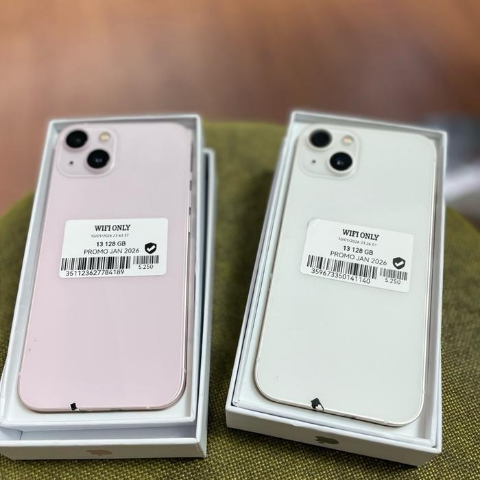 iPhone 13 Basic 128 GB Inter/Wifi Only Secondhand - Smartphone Berkualitas Tinggi