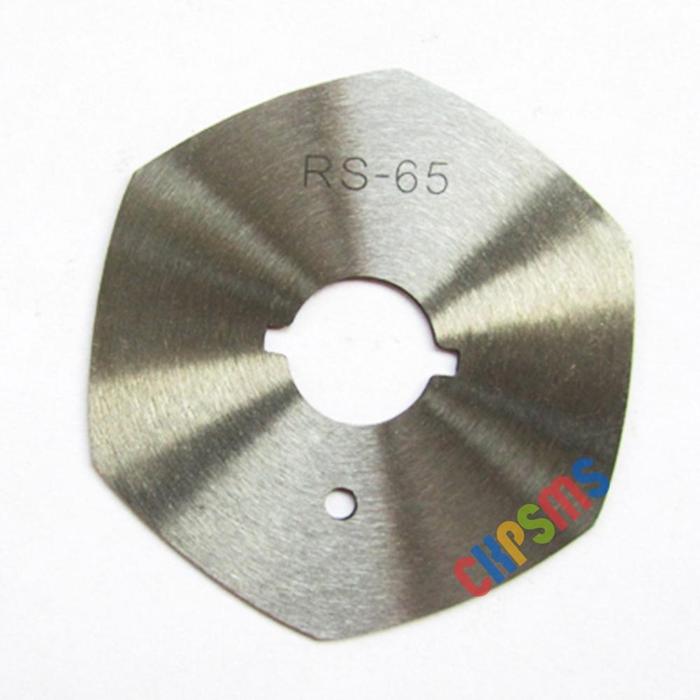 65MM Kecepatan Tinggi Baja Pisau Bulat Gunting Kain Kain Mesin