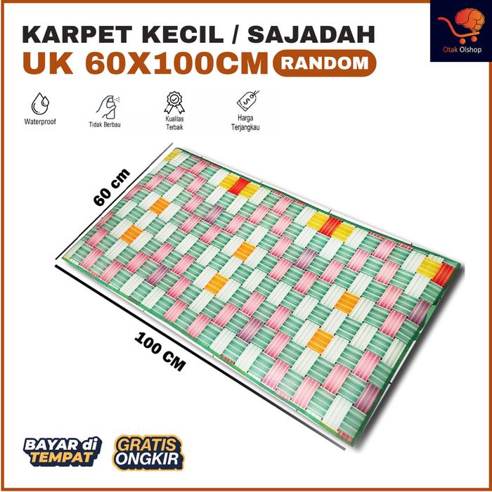 Karpet spon sajadah / tikar eva karpet sajadah / tikar lantai karakter Motif Muslim Couple