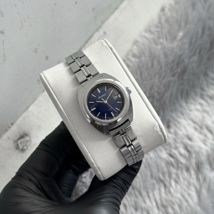 (Barunya 2,5jt) Jam Tangan Vintage Seiko 21 Jewels Automatic Blue Dial Original