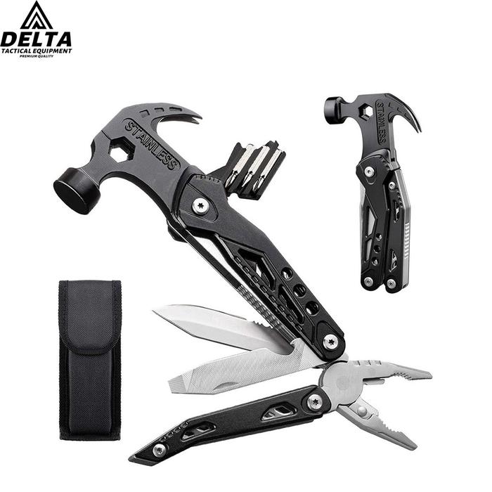 【DELTA】Palu Tang Lipat Multifunctional EDC Axe Hammer Survival Tools MQ042