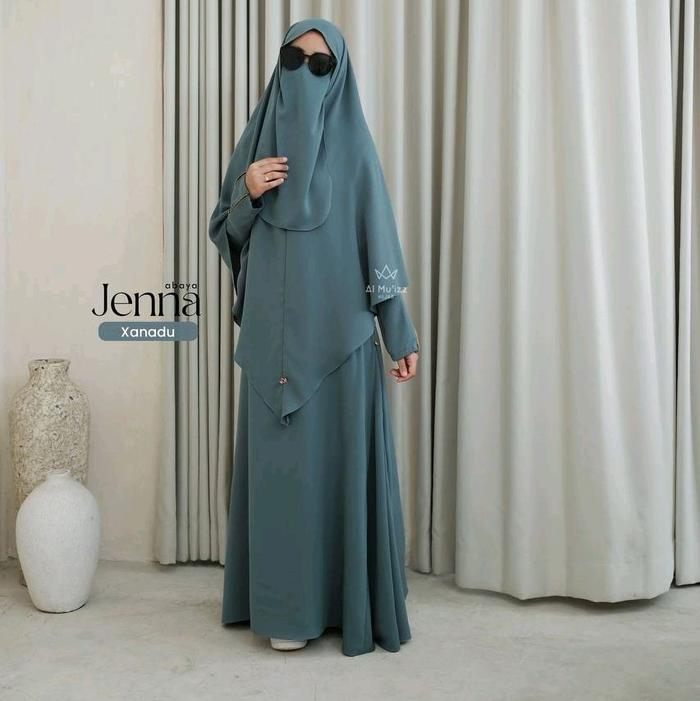 jenna series xanadu XL By almuiz  set khimar basic standar
