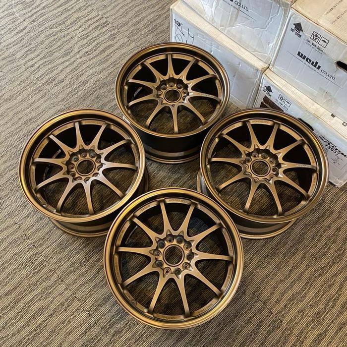 Velg VOLK RAYS CE28 R17 lebar 8,5 & 9 Original