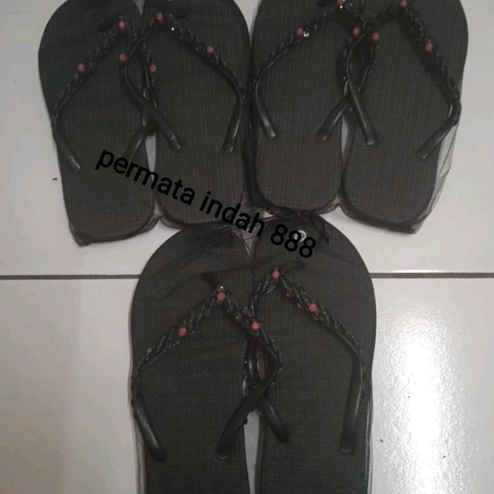 Sandal Jepit Bali Wanita Manik Size 37,38,39,40 Sendal