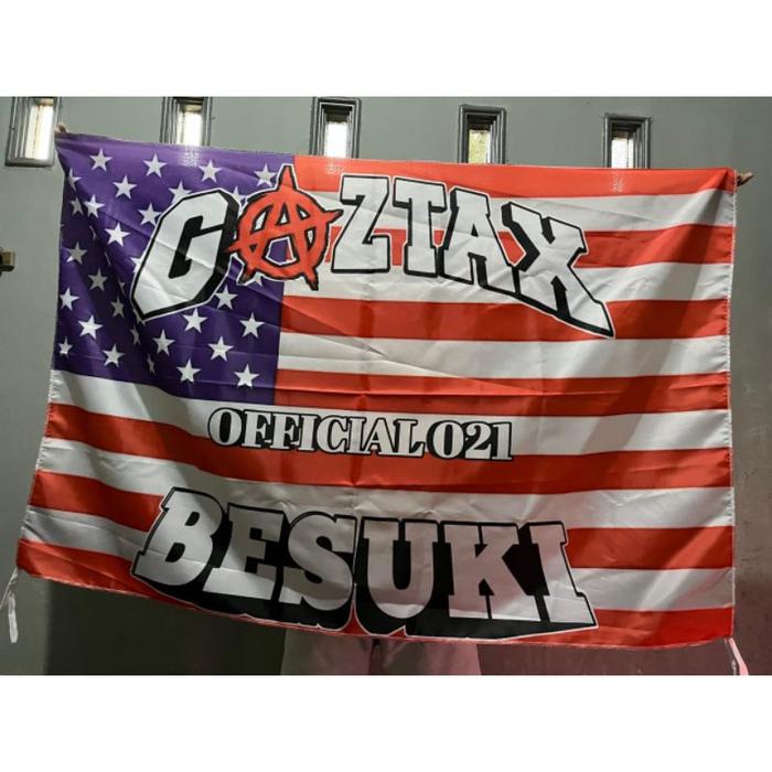 Safitiri Cetak Bendera Full Printing | Bahan Kain - Custom. Bendera Komunitas, Bendera Syekermania,
