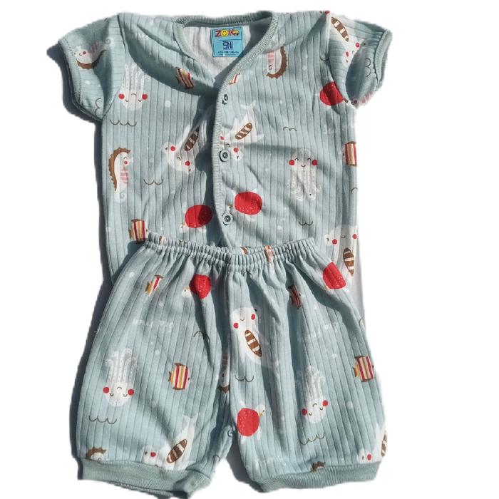 ZOKO New Born Satuan Setelan Zoko Pendek 70421 Baju Bayi Baju Anak