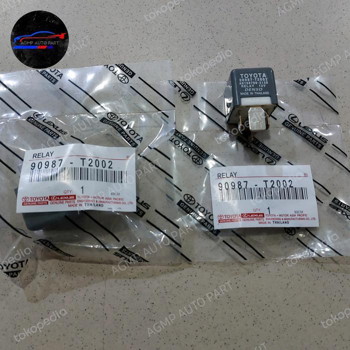 Relay lampu toyota avanza innova fortuner asli made in thailand