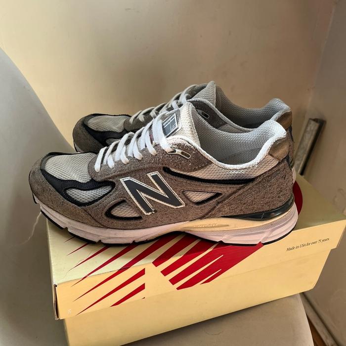 New balance 990 v4 grey day teddy santis original resmi pt map murah bekas second sesuai foto Harga 
