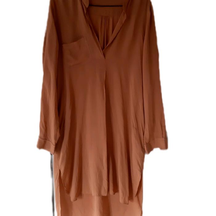 ZARA WOMAN BROWN TUNIK ORIGINAL