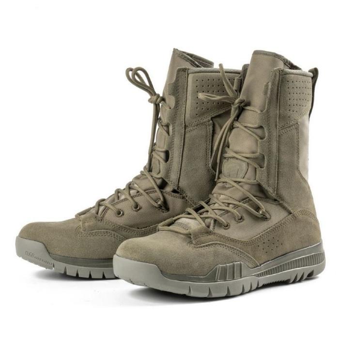 Pdl Hijau CQB Sepatu Tactical Hijau untuk Outdoor Militer - Boots CQB PDL dengan Desain Fungsional d