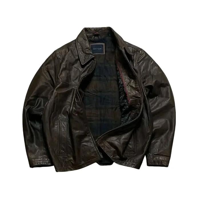 JACKET KULIT TOMMY HILFIGER VINTAGE'S LEATHER JACKET LAST STOCK